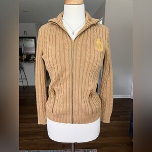 Lauren Ralph Lauren Zip Up Sweater
